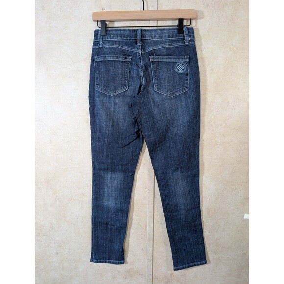 Laurie Felt Classic Boyfriend Jeans Women’s 00P Blue Stretch Casual Petite - Picture 2 of 11